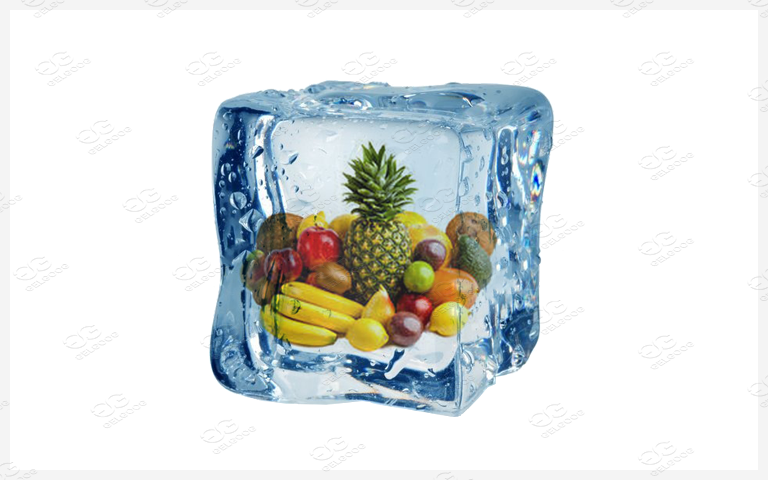 rapid freezing machine for fruits