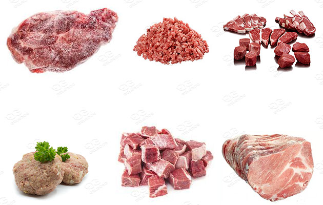red meat freezing 