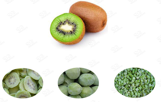 iqf frozen kiwifruit process line