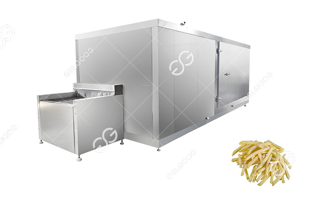 Automatic Frozen Potato French Fries Machine 500 kg/h For Business