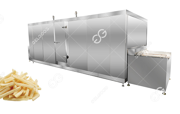 automatic frozen french fries production line