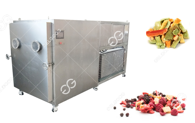 6-8kg Vacuum Freeze Drying Dried Machines Fruit Food Mini