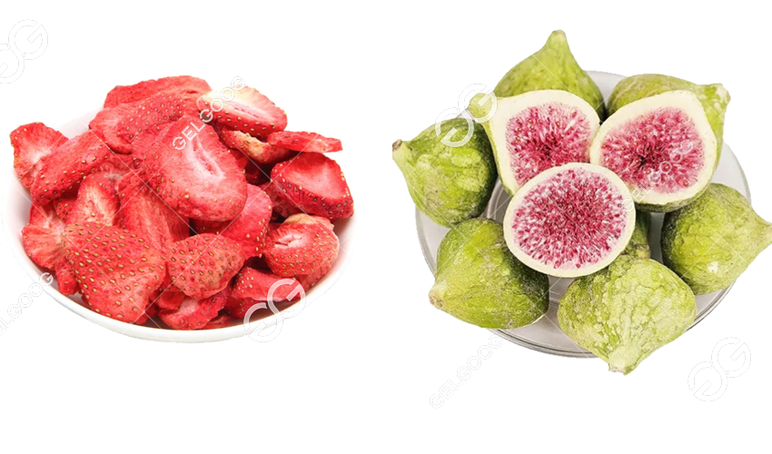 Freeze Dried Strawberry Figs