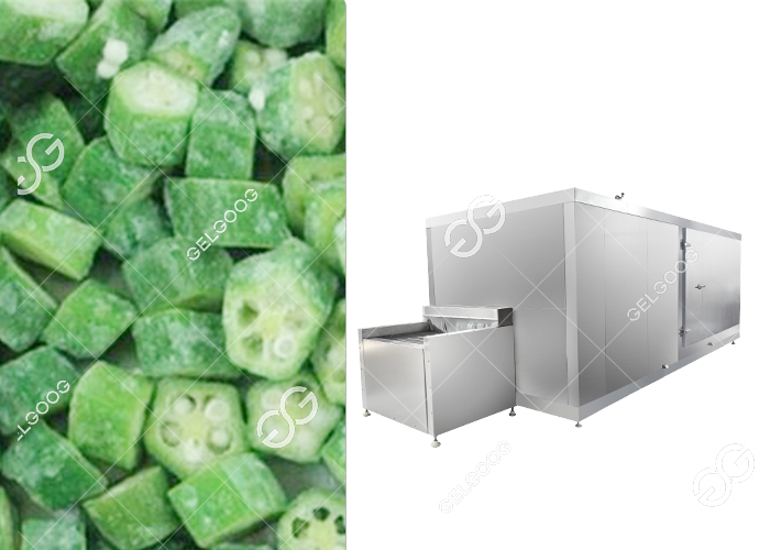 freezing okra