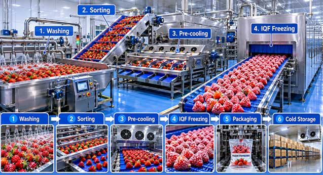 Frozen-Strawberries-Processing-Plant
