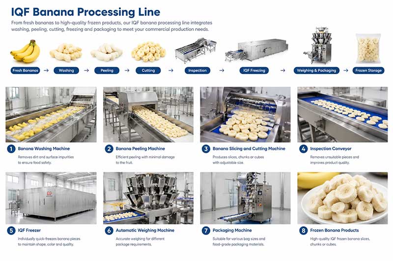 Frozen-Banana-Processing-Line